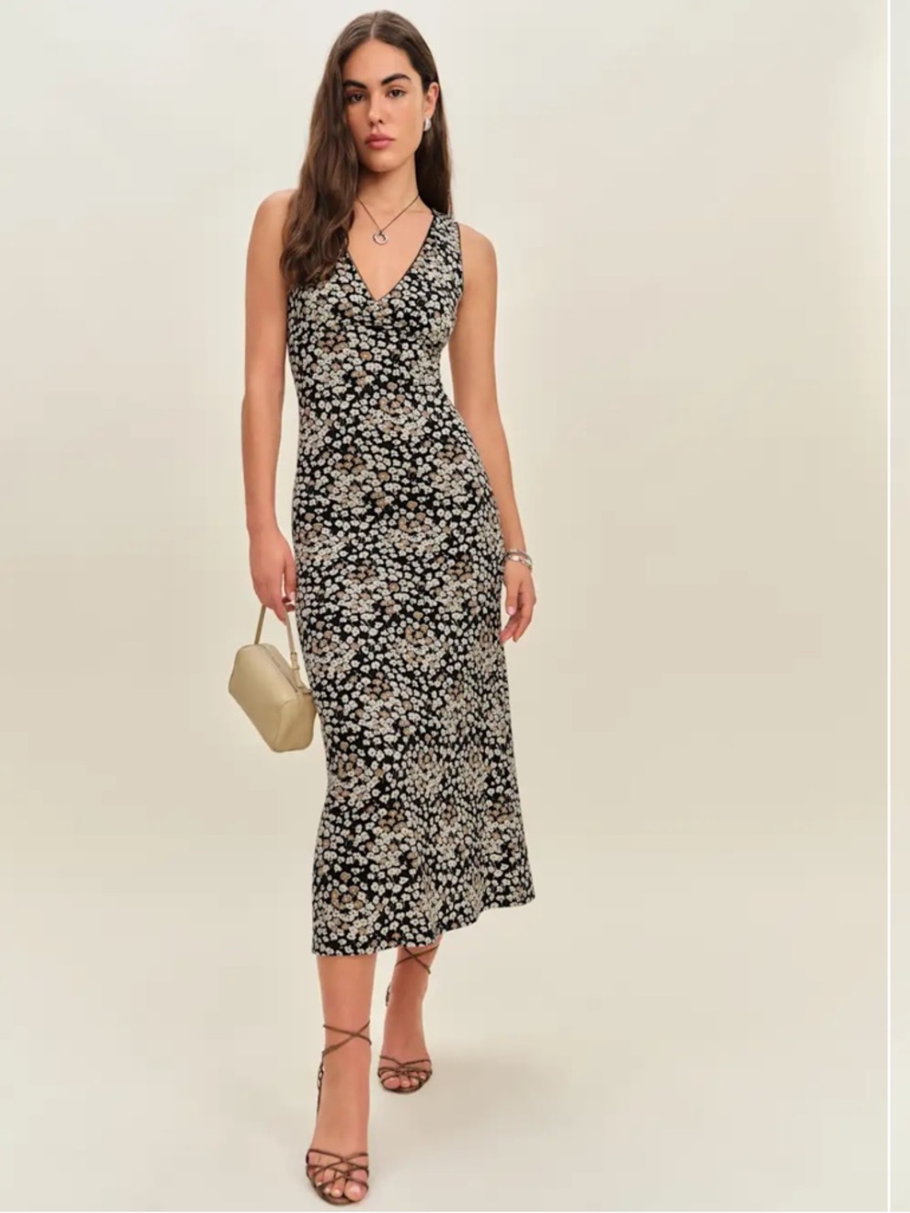 Reformation Brayden Knit Dress Maxi Dress in Juno - Picture 2 of 11